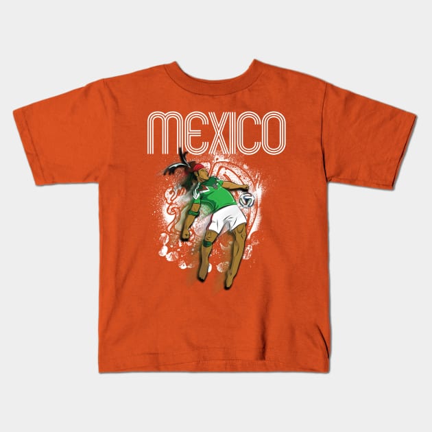 Mexico Kids T-Shirt by amodesigns